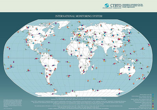 【图】CTBTO在全球的台站